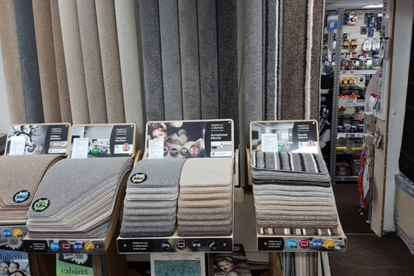 <p>Feel free to call in and view our extensive carpet showrooms, our staff will be happy to help you choose your ideal flooring for your requirements.</p>
